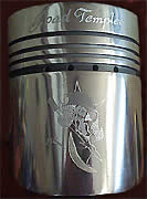 Gravur f�r einen Motorrad Club  (Road Templer Club Wappen)